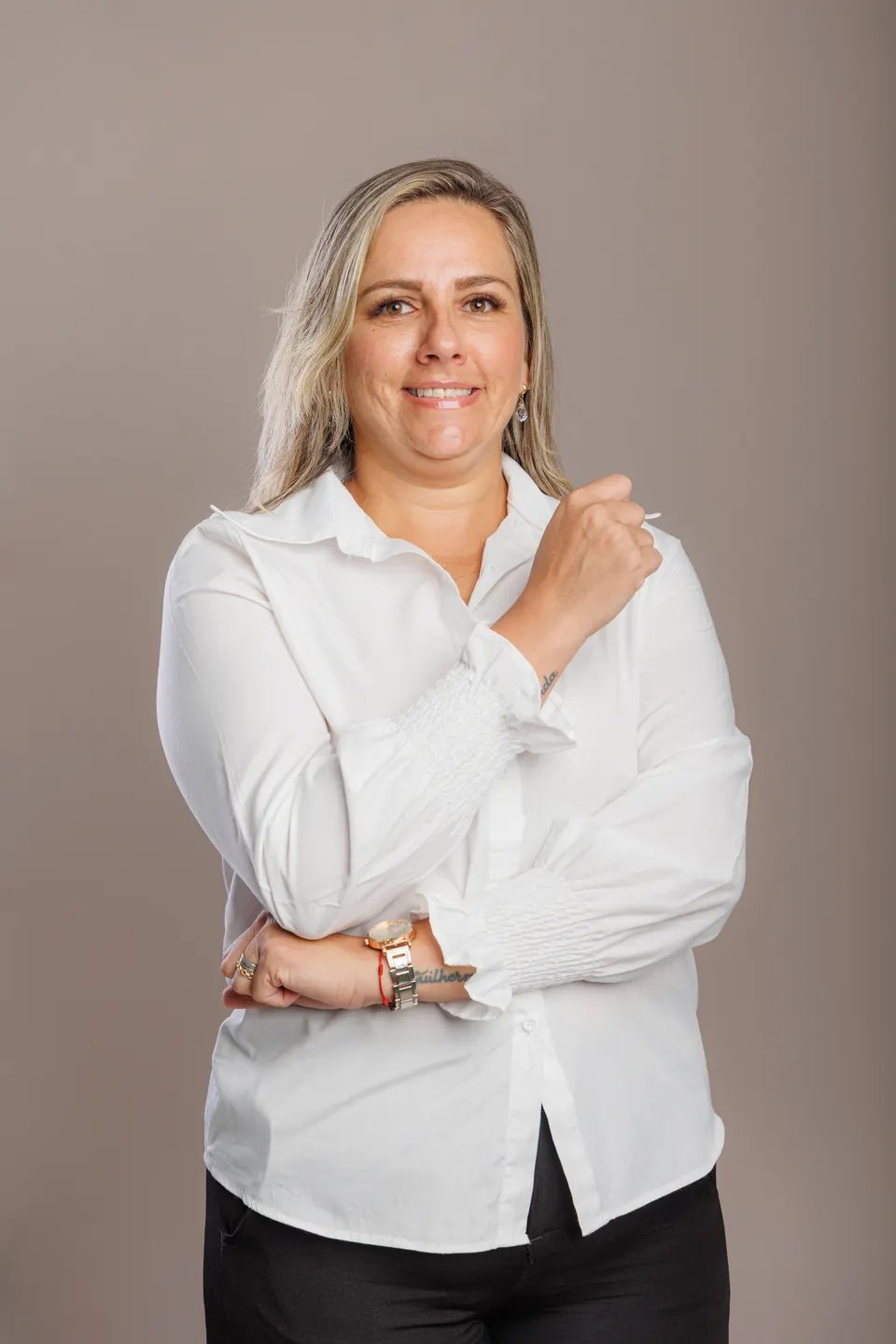 Ana, auxiliar de saúde bucal da Odontovalle